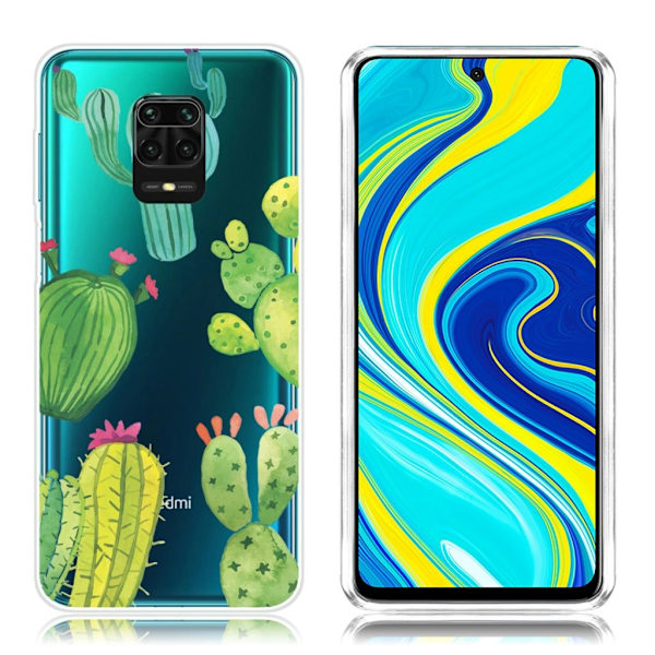 Deco Xiaomi Redmi Note 9 Pro / Note 9S / 9 Pro Max deksel - Kaktus Green