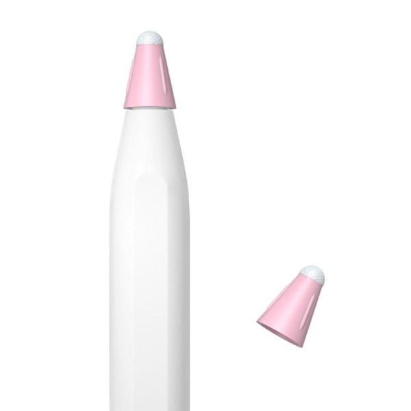 Apple Pencil 2 / 1 silicoe stylus pen tip cover - Lyserød Pink