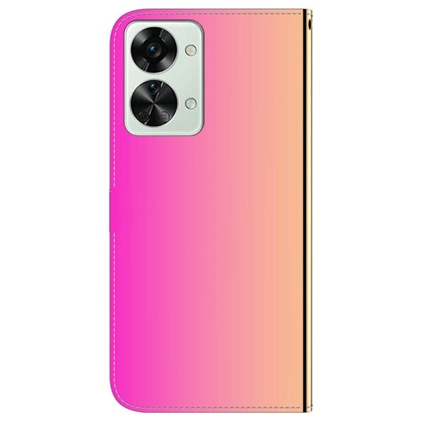 Mirror OnePlus Nord 2T flip case - Ruusu Pink