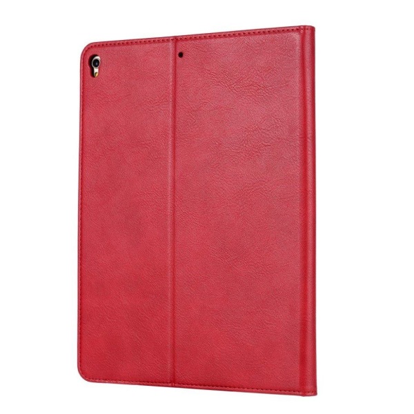 iPad 10.2 (2020) durable leather flip case - Red Red