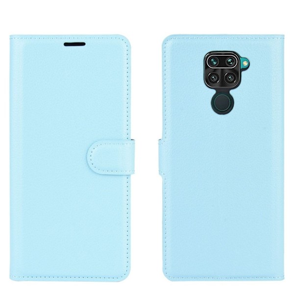 Classic Xiaomi Redmi Note 9 flip etui - Babyblå Blue