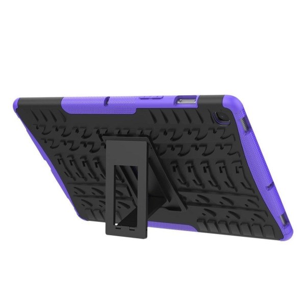 Samsung Galaxy Tab S5e holdbart hybridcover - lilla Purple