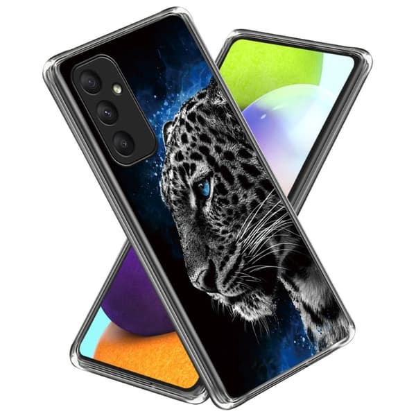 Deco Samsung Galaxy A35 skal - Tiger Blå