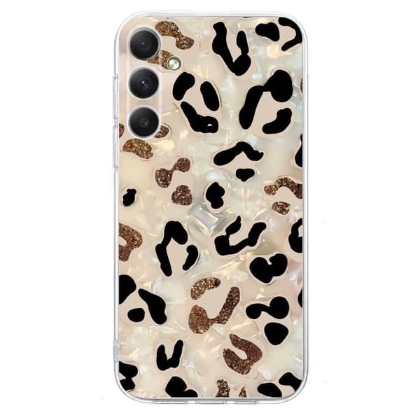 Vibe Samsung Galaxy A15 skal - Leopardtryck Brun