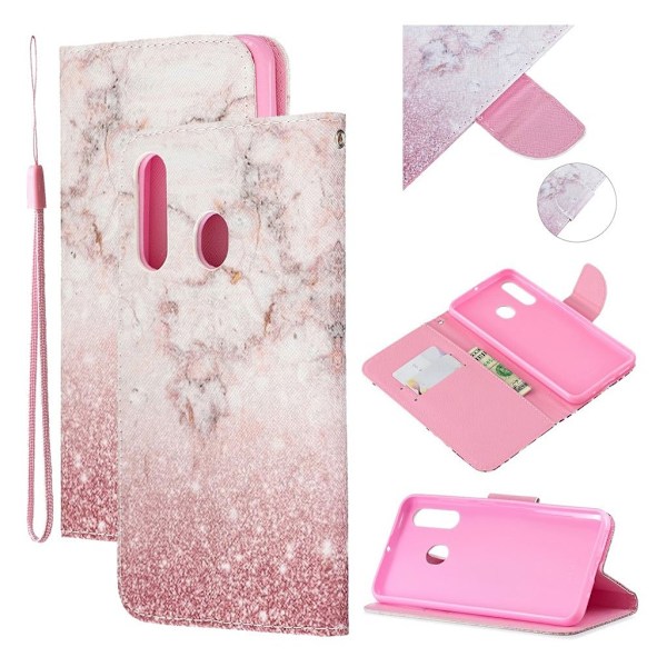 Wonderland Samsung Galaxy A60 kotelot - Värjätty Kuvio Multicolor