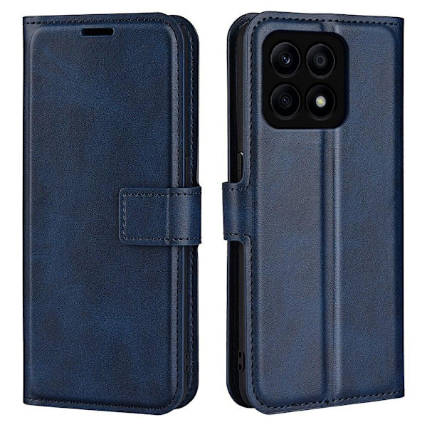 Lompakko Nahkakotelo For Honor X8a - Sininen Blue