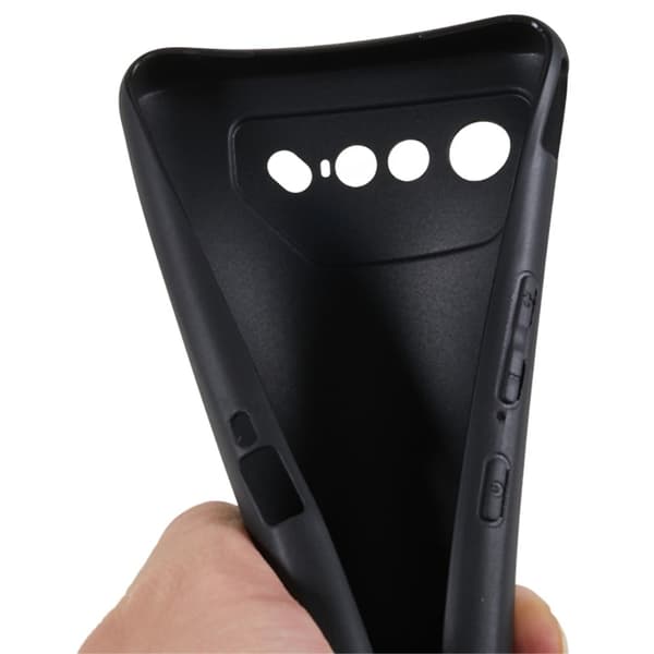 Blødt og mat cover til Asus ROG Phone 7 Black