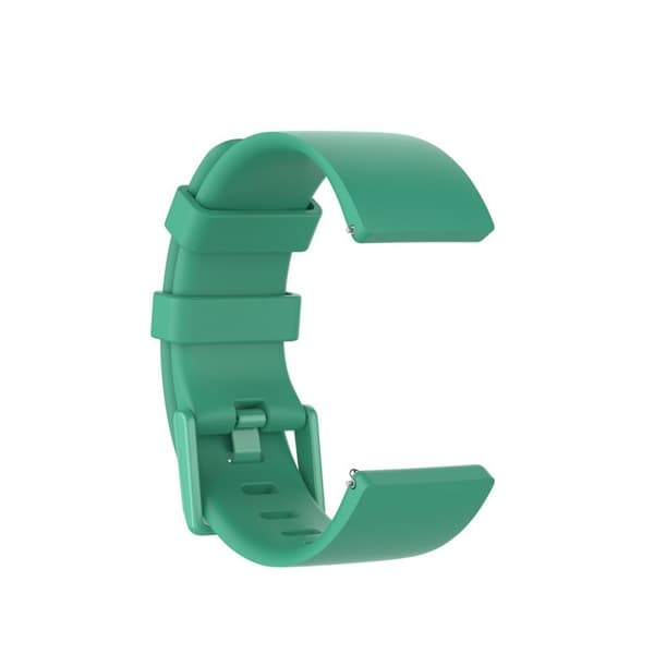Fitbit Versa 2 / Versa Lite silikoninen kellonauha - Vaaleanvihreä / Koko: L Green