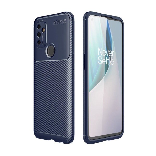 Carbon Shield OnePlus Nord N100 case - Blue Blue