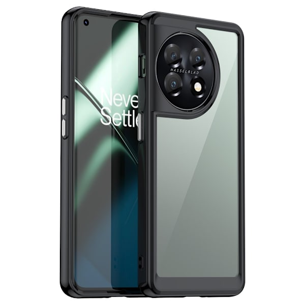 OnePlus 11 smart akryl cover - Sort Black