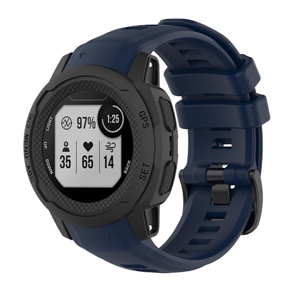 Garmin Instinct 2S silikone-urrem - Marine Blå Blue