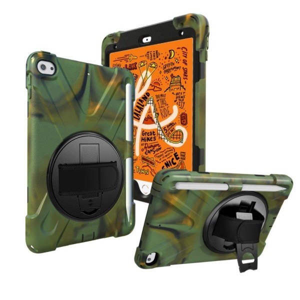 iPad Mini (2019) X-Shape 360-degree case - Camouflage Multicolor