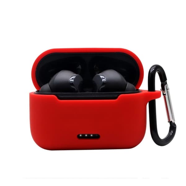 TOZO NC2 silikoneetui med karabinhage - Rød Red