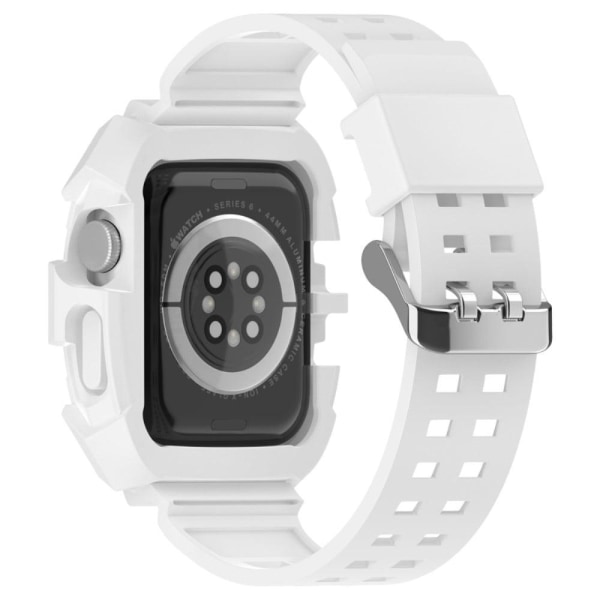 Apple Watch (41mm) cool watch strap with cover - White Vit