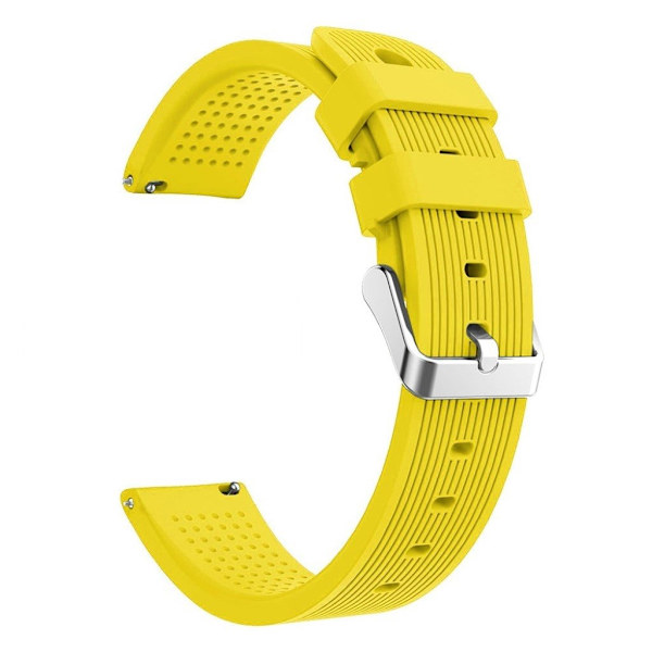 Amazfit GTS / Bip Lite Stribe silikone Urrem - Gul Yellow