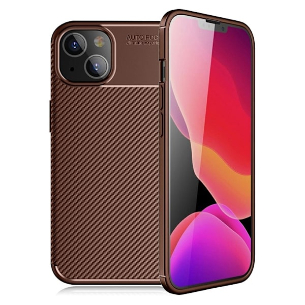 Carbon Shield iPhone 13 Mini skal - Brun Brun