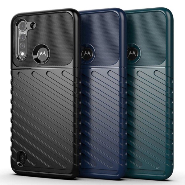 Thunder Motorola Moto G8 Power Lite kuoret - Musta Black