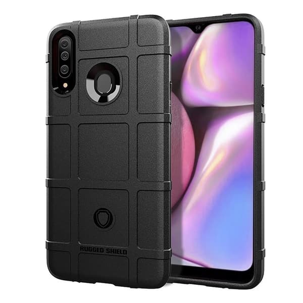 Rugged Shield  Samsung Galaxy A20s kuoret - Musta Black
