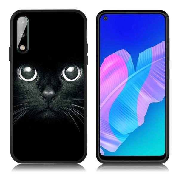 Imagine Huawei P40 Lite E Cover - Kat Black