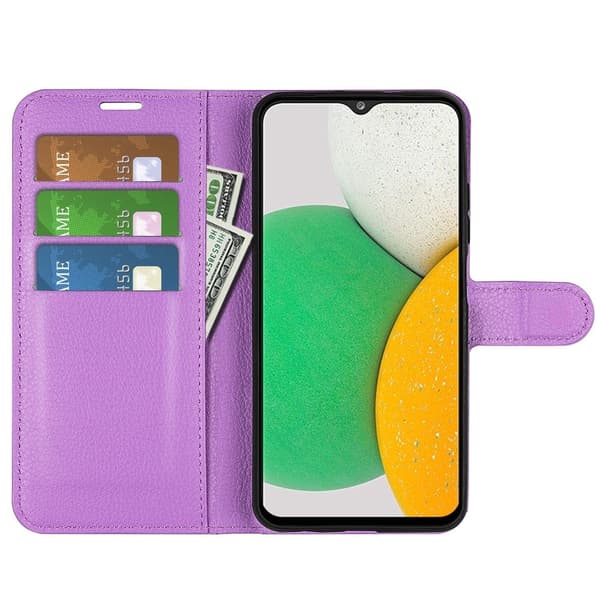 Wonderland Samsung Galaxy A03 Core Flippetui - Lilla Purple