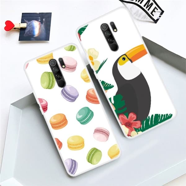 Deco Xiaomi Redmi 9 Suojakotelo - Toucan And Flower Multicolor