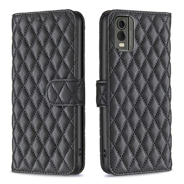 Wonderland Nokia C32 Flip Etui - Sort Black