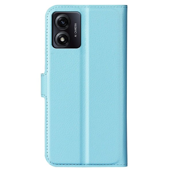 Classic Motorola Moto E13 fodral - Blå Blå