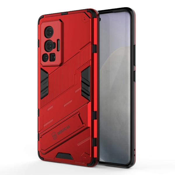Støtsikkert hybriddeksel for Vivo X70 Pro - Rød Red