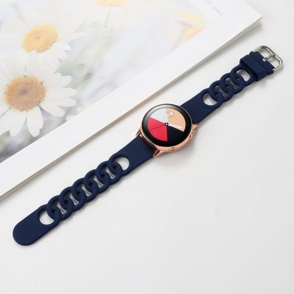 20mm Universal donut hollow strap - Midnatsblå Blue