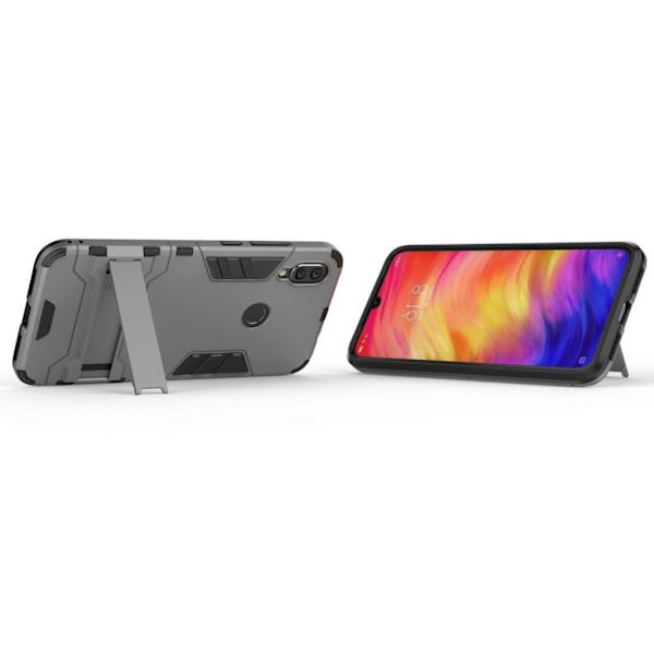 Cool Guard Xiaomi Redmi Note 7 skal - Silver/Grå Silvergrå