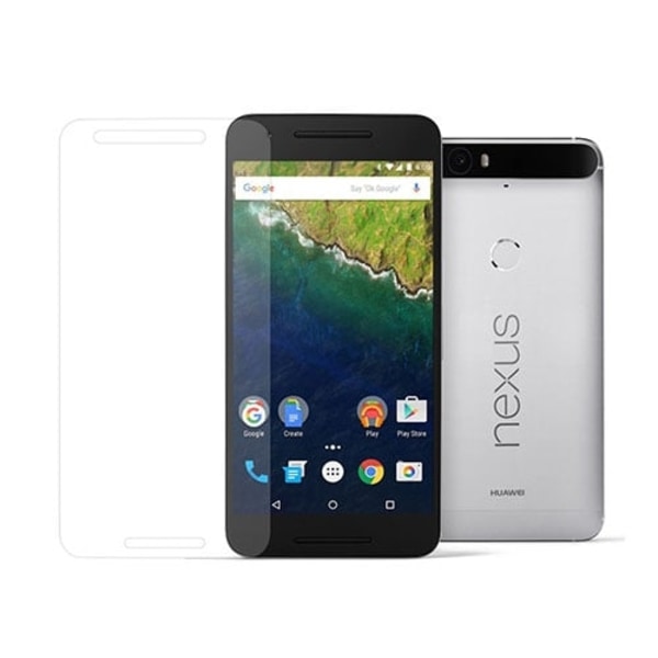 0.3mm härdat glas Google Nexus 6P skärmskydd Transparent