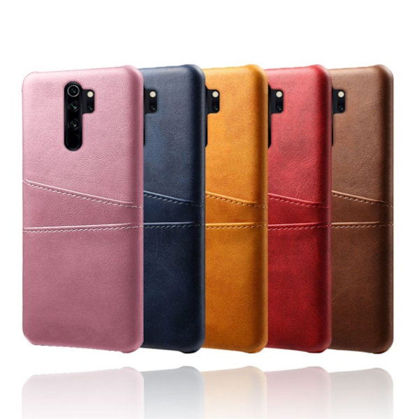 Dual Card Cover - Xiaomi Redmi Note 8 Pro - Sort Black