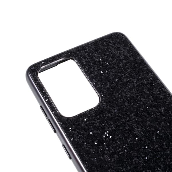 Glitter Samsung Galaxy A52 5G skal - Svart Svart