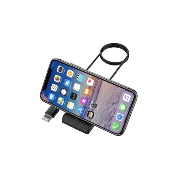1m Amazfit T-Rex / GTR 42mm / 47mm / GTS USB-ladestasjon Black