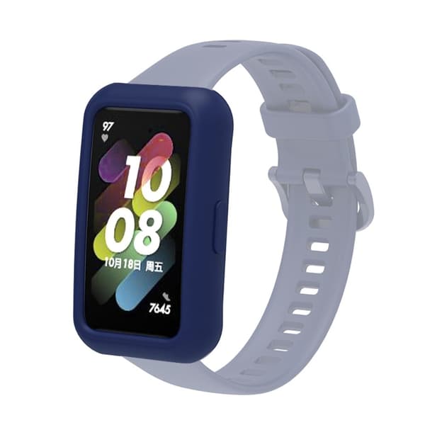 Huawei Band 7 / 6 beskyttelsesdeksel - Marineblå Blue