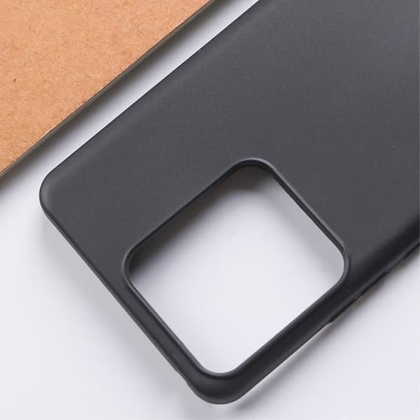 Blødt og mat cover til Motorola Edge 40 Black