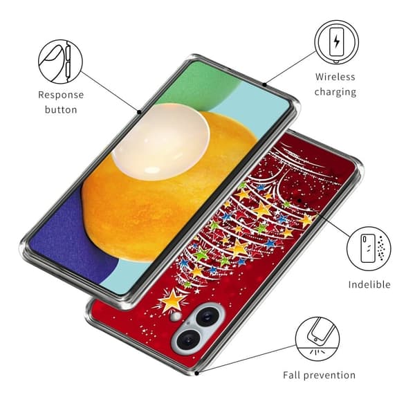 Vibe iPhone 16 Plus deksel - Style F Red