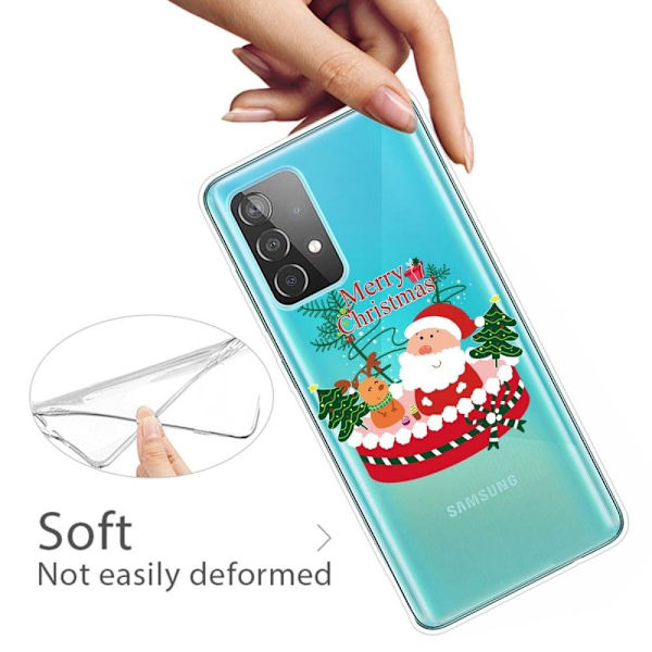 Juletaske til Samsung Galaxy A53 5G - Julemand Og Julemand Red