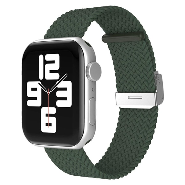 Apple Watch (41mm) enkel nylon-urrem - Olivengrøn Green
