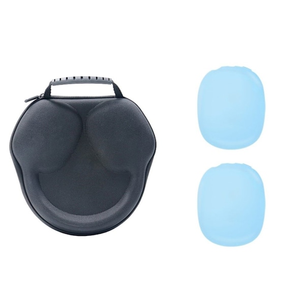 Airpods Max silikondeksel + hylse - Blå Blue