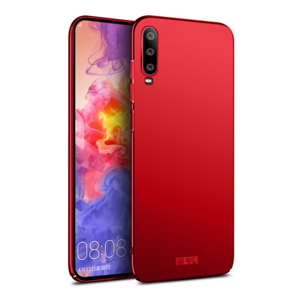MOFI Shield Huawei P30 ultra-tyndt matteret etui - Rød Red