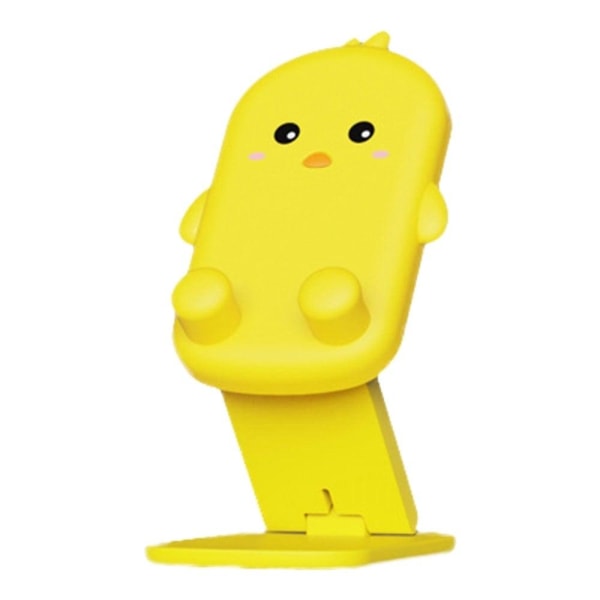 Universal cute animal cartoon design desktop phone stand - Yello Gul