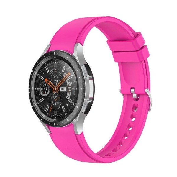 Enkel silikoneurrem i cool farve til Samsung Watch 4-enhed - Rose Pink