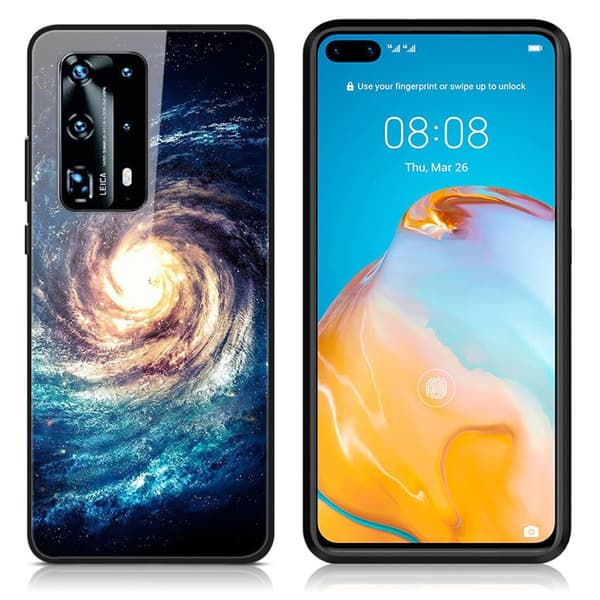 Fantasy Huawei P40 deksel - Swirl Multicolor