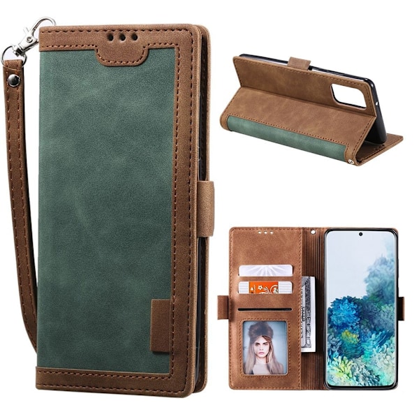 Surburbian Samsung Galaxy S20 Plus flip etui - Grøn Green