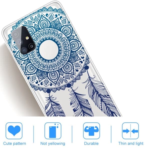 Deco Samsung Galaxy M51 Etui - Dream Catcher Blue