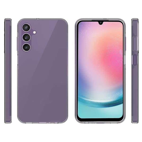Ultrasmalt transparent fodral för Samsung Galaxy A25 Transparent
