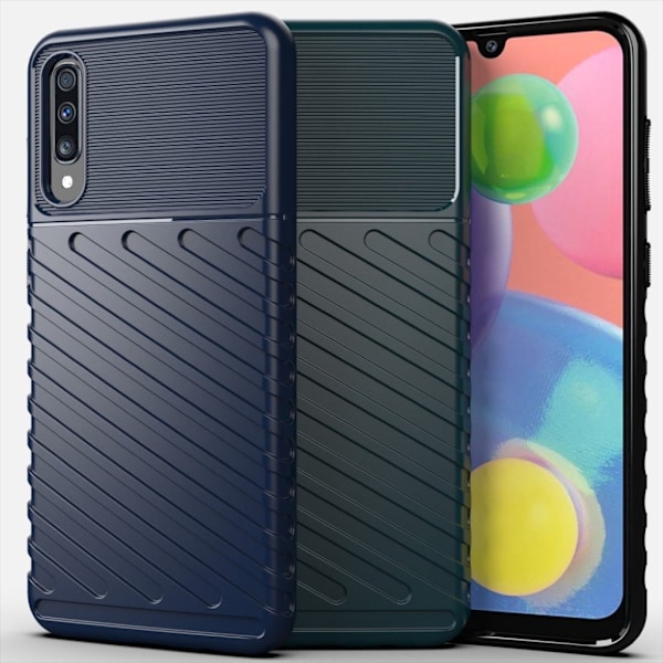 Thunder Samsung Galaxy A70 / A70s cover – Sort Black