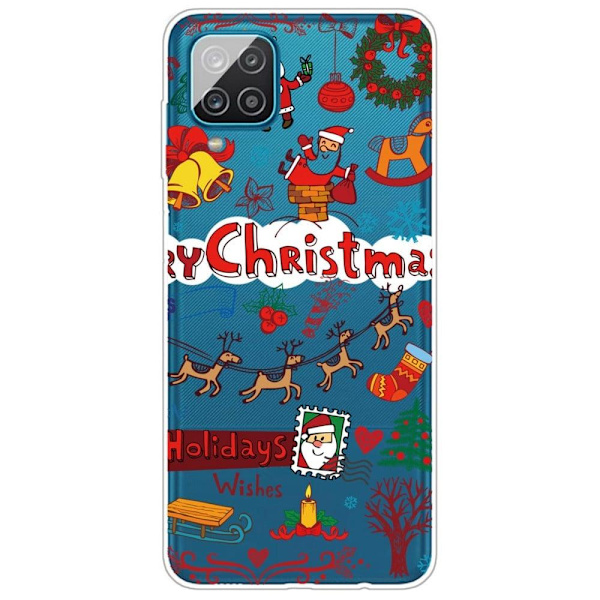 Deco Samsung Galaxy M33 5G skal - Juldekoration Röd