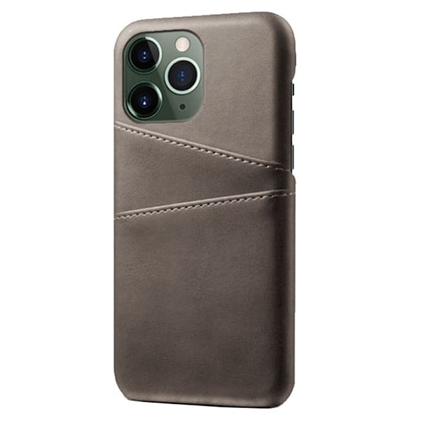 Dual Card iPhone 14 Pro Max deksel - Grå Silver grey